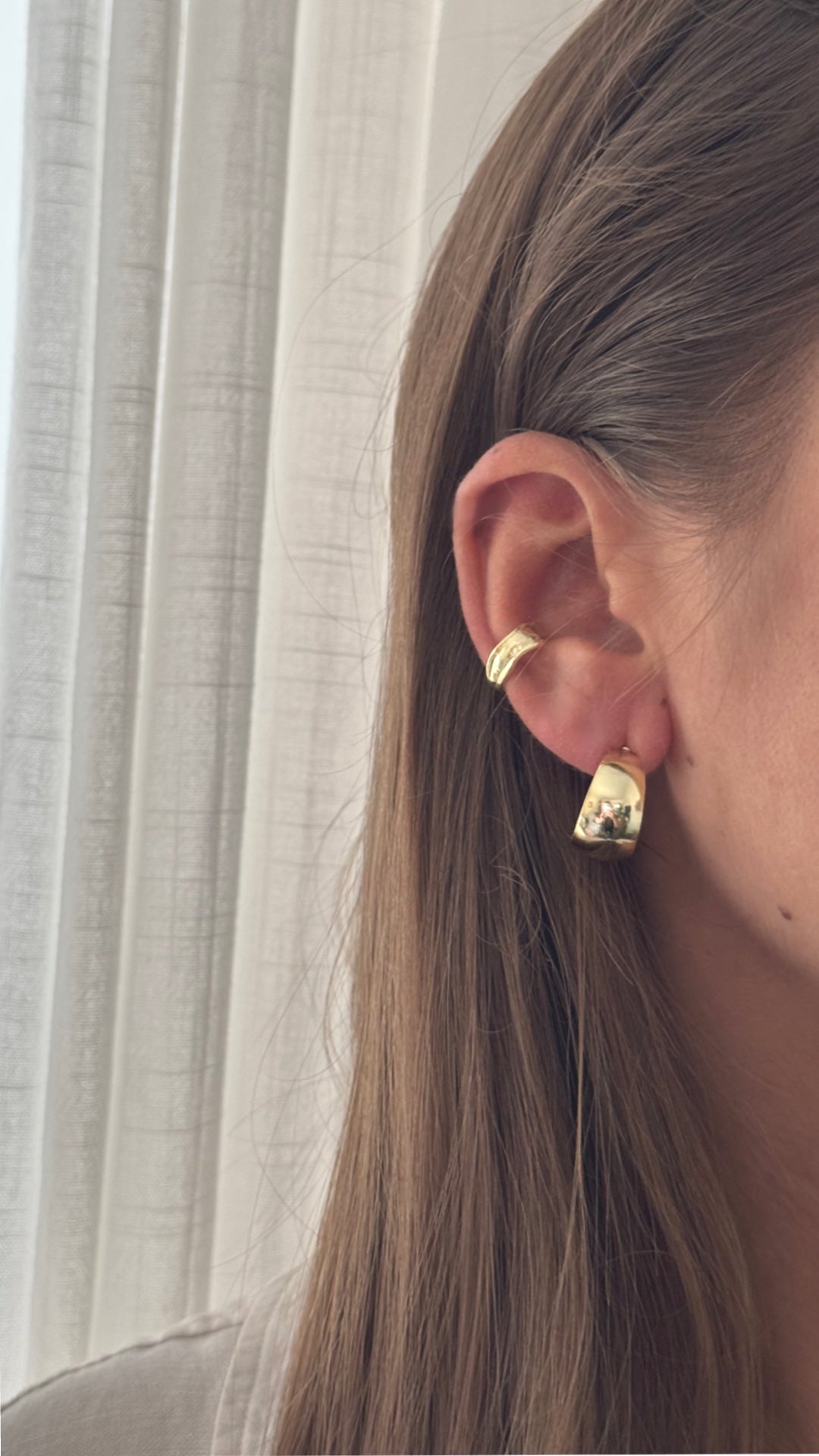 Earcuffs dorado