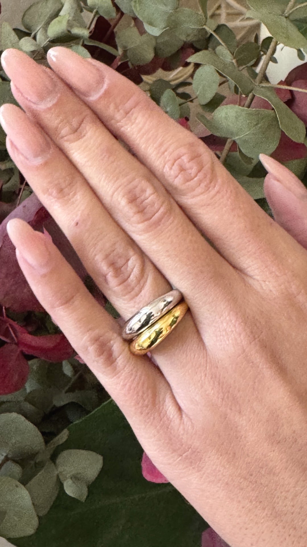Anillo doble Rocio