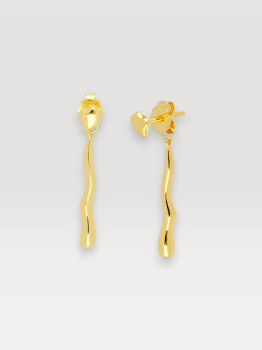 Pendiente  Cristina dorado